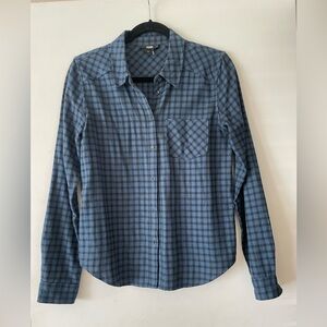 Blue Flannel button down